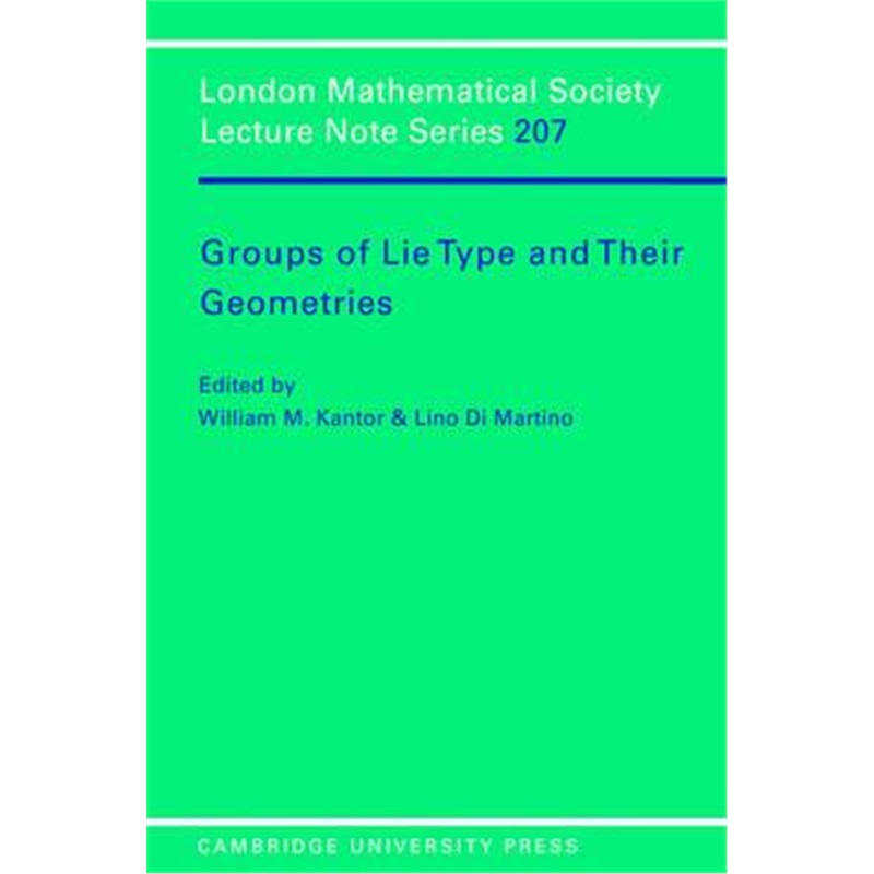预订groups of lie type and their geometries
