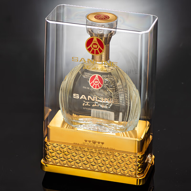 五粮液(WULIANGYE)仙林生态酒业出品 江山礼 天鹅之舞 五星级品质 52%vol 500mL 2瓶 经典亚克力