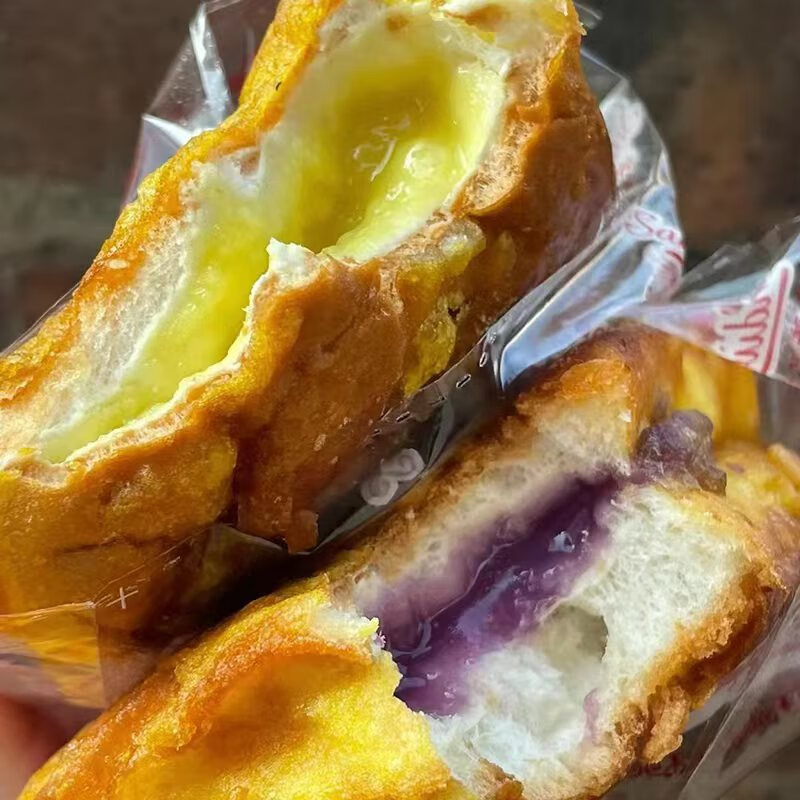 zoci老式三明治面包怀旧传统80后油炸儿小时候的味道夹心吐司早餐食品