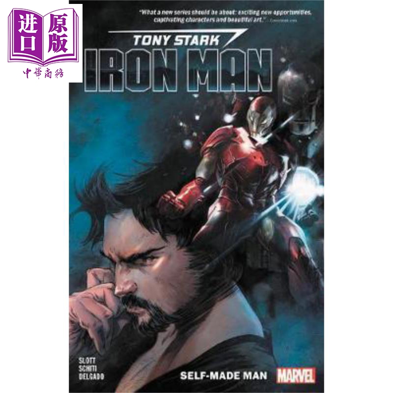 tony stark iron man vol1 英文原版 托尼斯塔克 钢铁侠1 dan slott