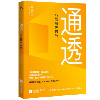 通透：告别精神内耗 月夜生凉 江苏凤凰文艺出版社 9787559473790