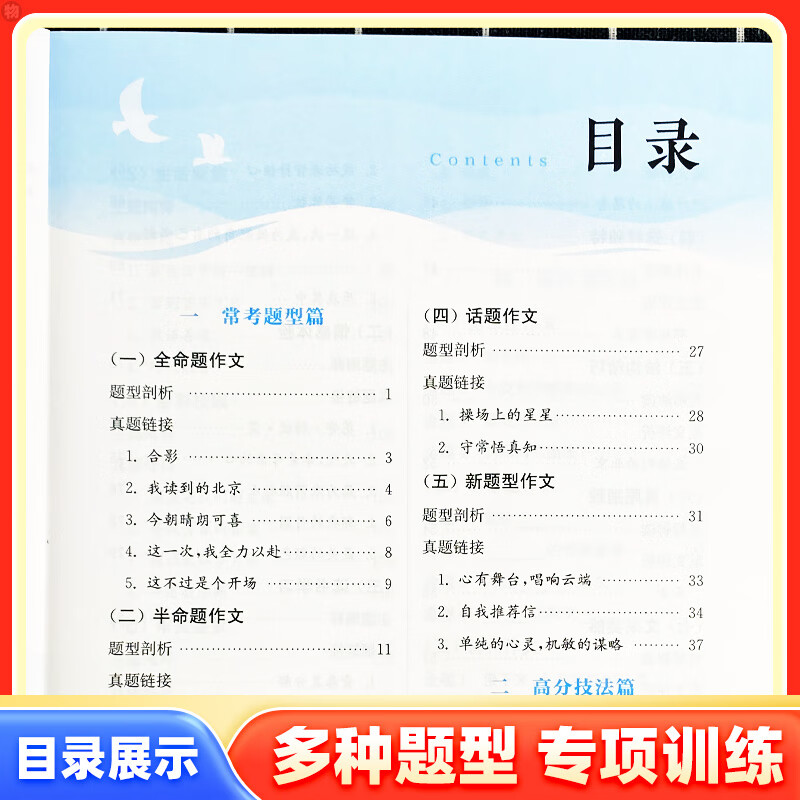 2024新版中考满分作文分类精编热点作家作品阅读精编初三初中生语文专项辅导书精选高分作文素材积累 热点作家作品阅读精编 全国通用