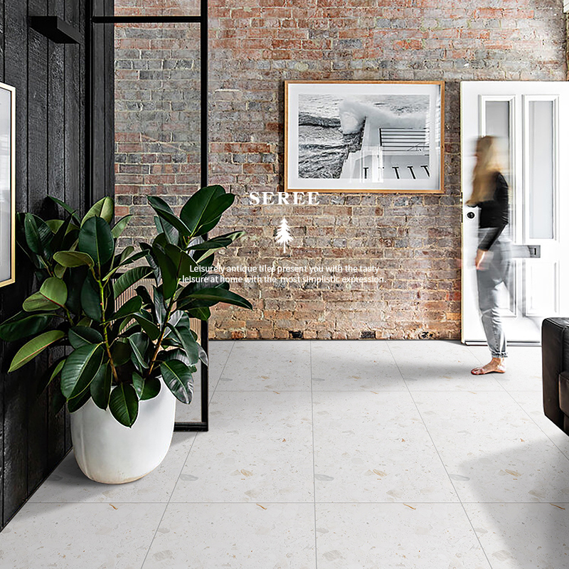 思力 现代简约水磨石大板瓷砖600×1200客餐厅阳台地砖厨卫防滑地板砖