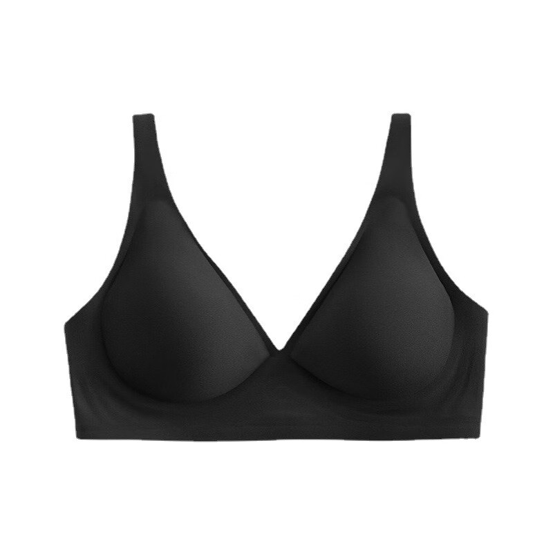 荣西图(rongxitu)无痕果冻内衣女深薄款软支撑舒适感大胸显小背性感