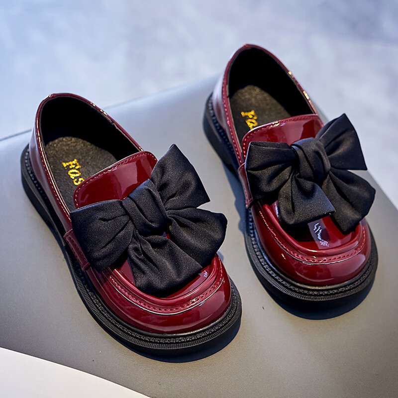 vkpi联名金典品牌断码女童鞋小皮鞋2023夏季新款小女孩jk鞋子儿童配礼