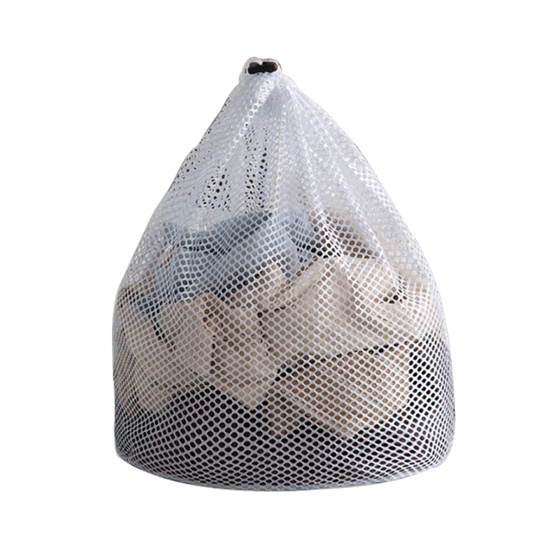 速都洗衣袋洗衣机专用滚筒防变形衣服内衣护洗袋机洗毛衣羽绒服网兜 细网4件套-【小号+中号+大号+特大号】