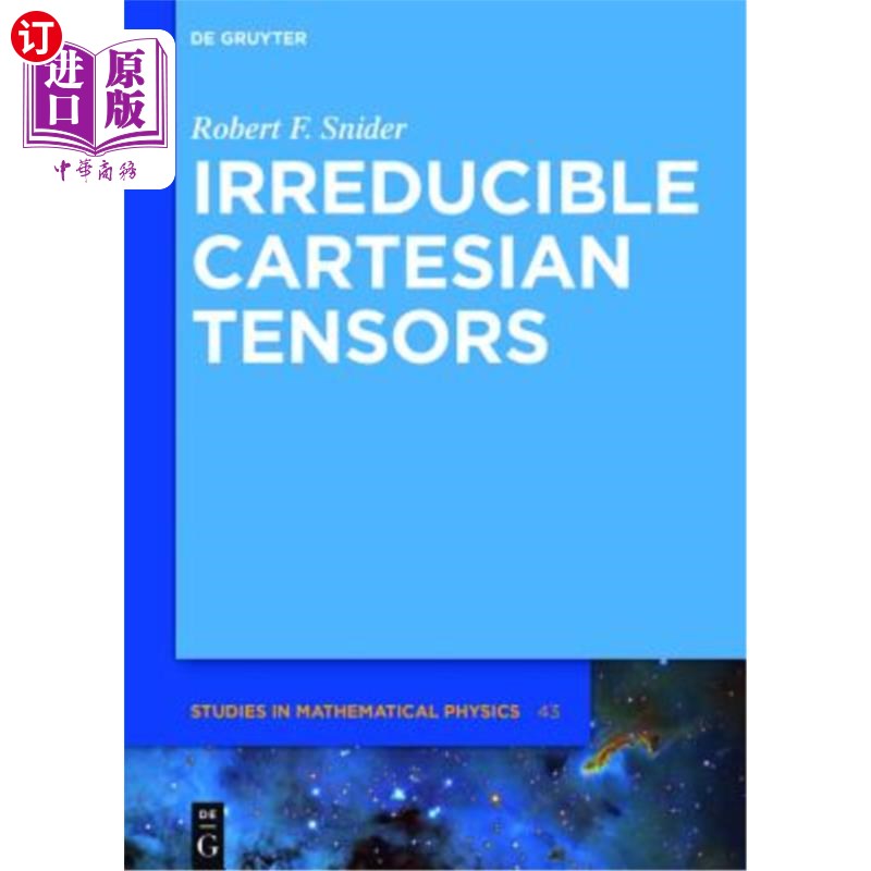 海外直订irreducible cartesian tensors 不可约笛卡尔张量
