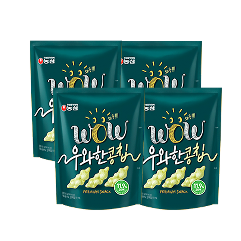 农心（NONGSHIM） 方便面 辛拉面辣白菜进口膨化组合2包韩式拉面加班夜宵方便食品 豌豆脆片4袋(2023.9.4效期)