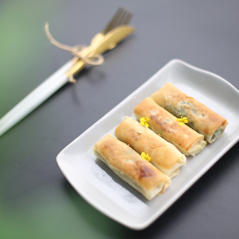 妙维根纯素春卷云南进耳无蔗糖无味精荠菜春卷纯素面点净素春卷供佛12
