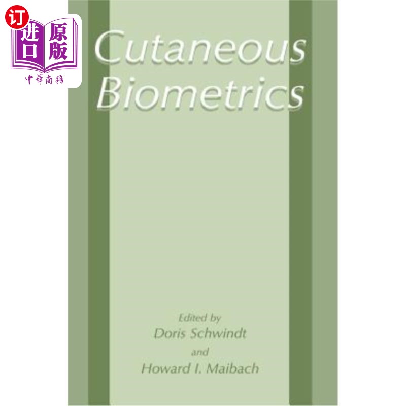 海外直订医药图书cutaneous biometrics 皮肤生物特征