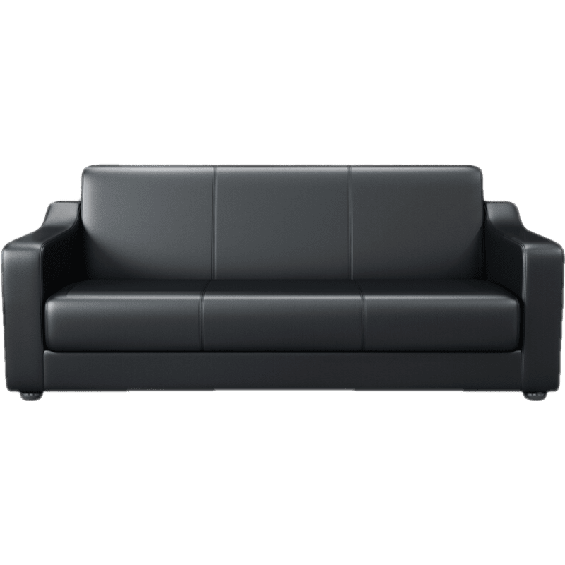 骏御 办公沙发简约商务接待会客三人位沙发简易现代办公室沙发茶几组合 三人位