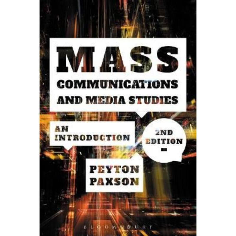 预订mass communications and media studies:an introduction