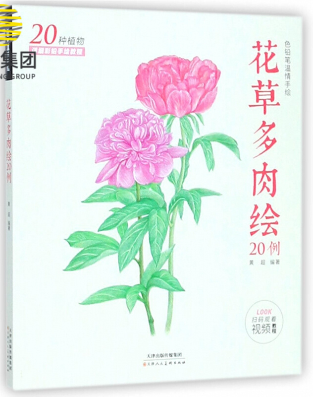 色铅笔温情手绘：花草多肉绘