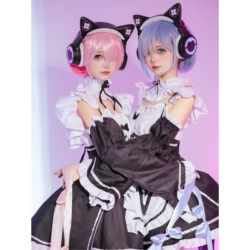 从零开始异世界生活拉姆雷姆女仆装cos服全套 cosplay服装女 蕾姆衣服