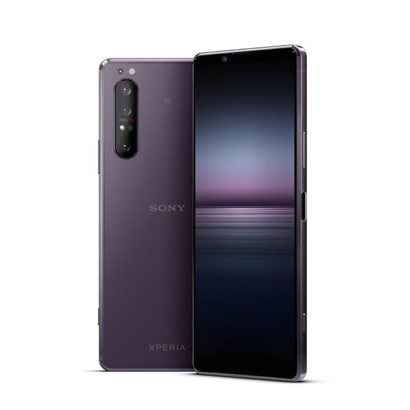 sony/索尼x1ii xq-at72 xperia1ii mark 2 5g马克兔 港行5g通 紫色