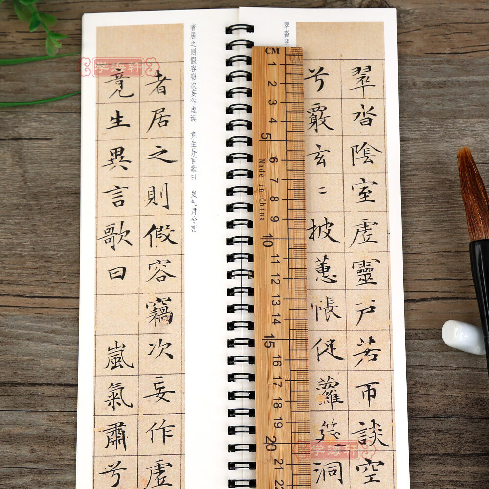 学海轩 全文 草堂十志 琴赋 文徵明小楷毛笔字帖书法学生临摹 原碑