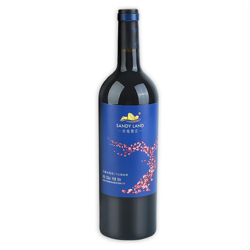 沙地酒庄老藤赤霞珠干红葡萄酒 13度 新疆天山北麓国产红酒 750ml*1瓶 单支装