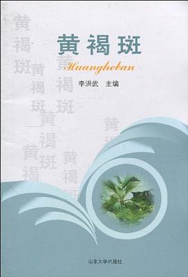 正版现货黄褐斑 李洪武 编 9787560739847