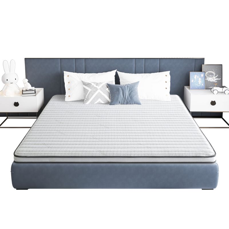 喜临门薄床垫 4cm黄麻1cm乳胶床垫 抑菌防螨青少年薄垫子 高箱床/高低床床垫 明月 1200*2000