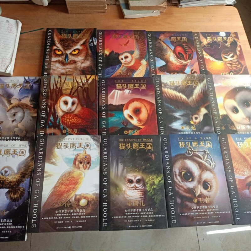 【绝版旧书】猫头鹰王国(1–14)(14本合售)