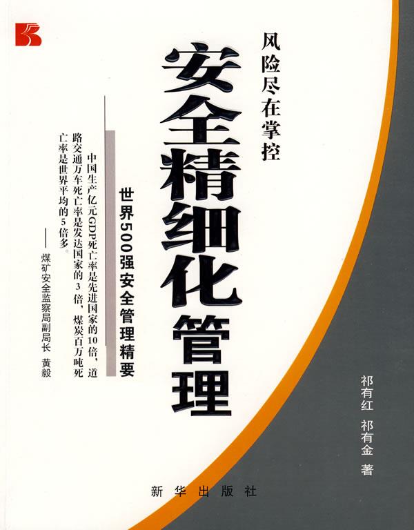 安全精细化管理:世界500强安全管理精要 祁有红【正版书】