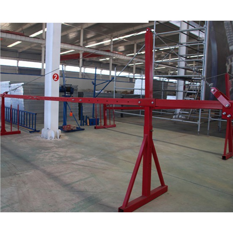 单人施工电动吊篮高空作业吊板坐板外墙粉刷管道维修 悬挂吊臂