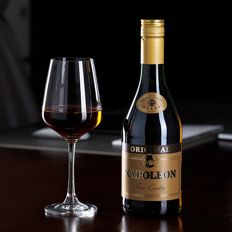 人家(napoleon)拿破仑白兰地 700ml 西班牙原装进口 40度配制酒洋酒
