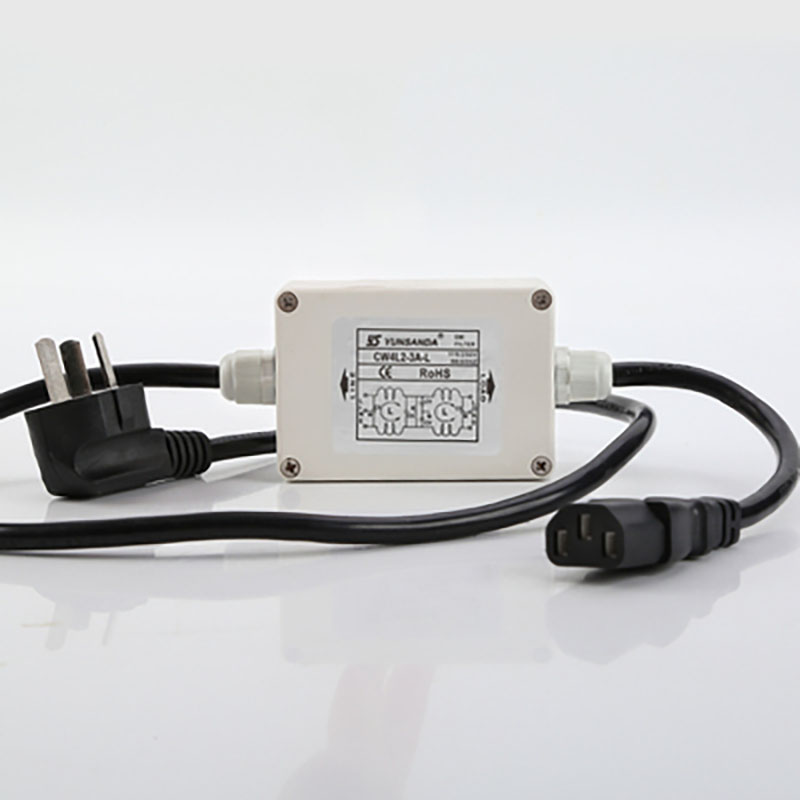 cw4l2-10a-l电源滤波器插座220v净化交流抗干扰过滤谐波单相emi cw4l2