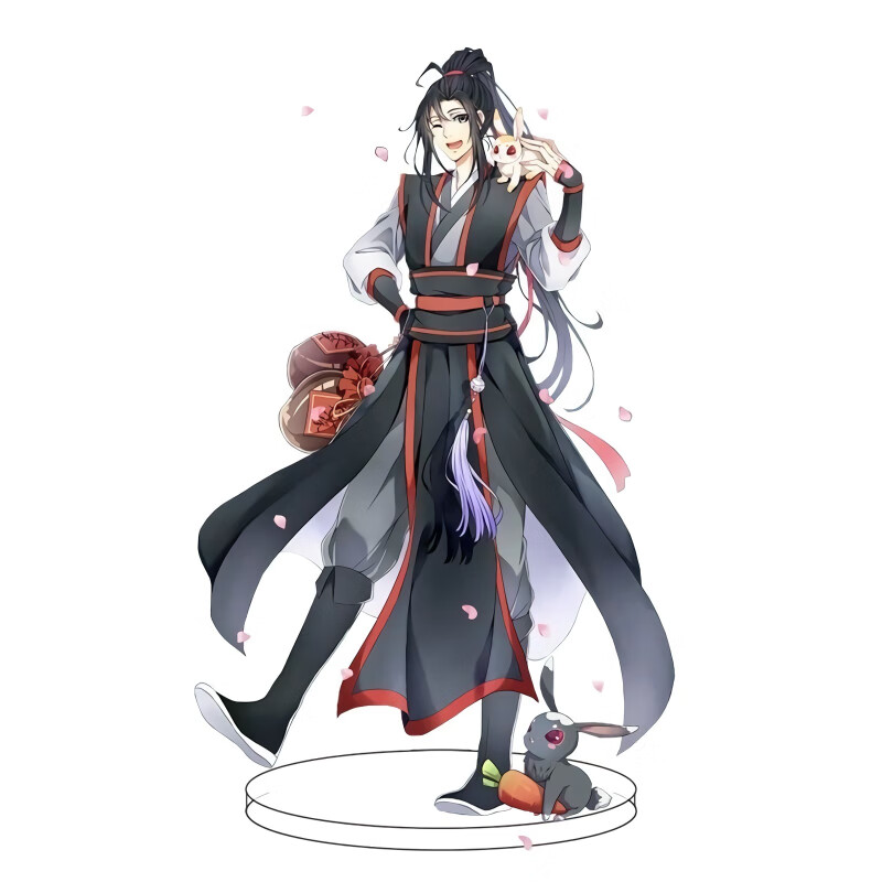 魏无羡 魔道祖师16cm大立牌使用前需要撕