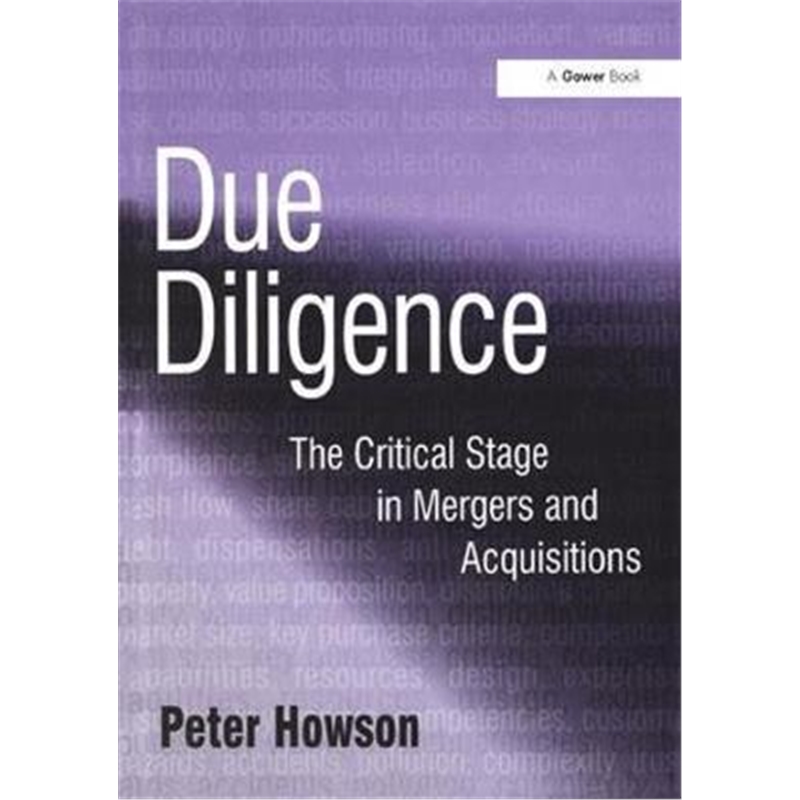 预订due diligence:the critical stage in mergers an