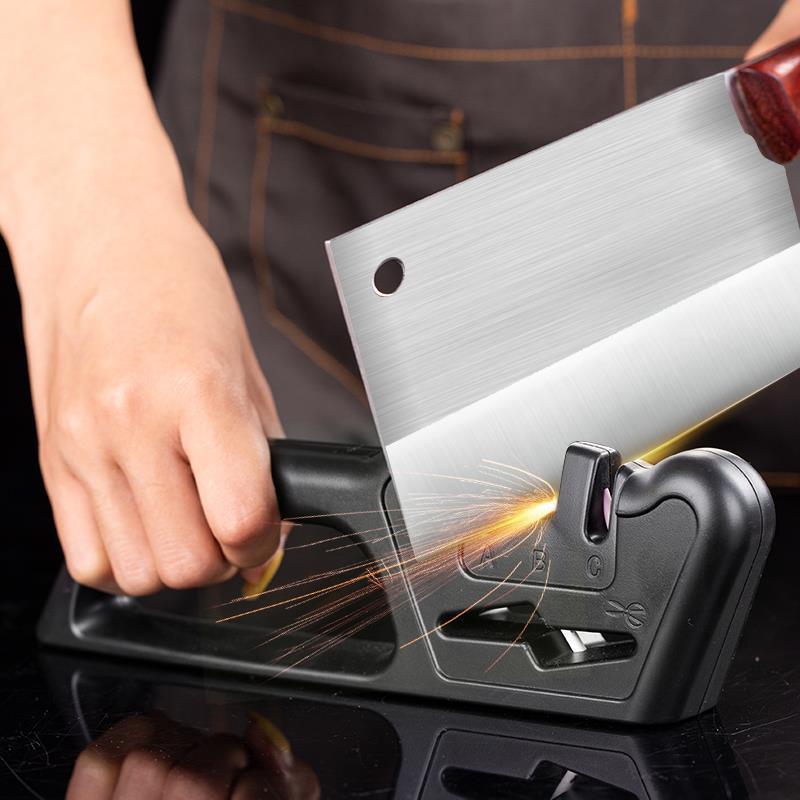 奇好磨刀神器磨菜刀磨剪刀多功能磨刀器家用磨刀石厨房用品小工具 hq