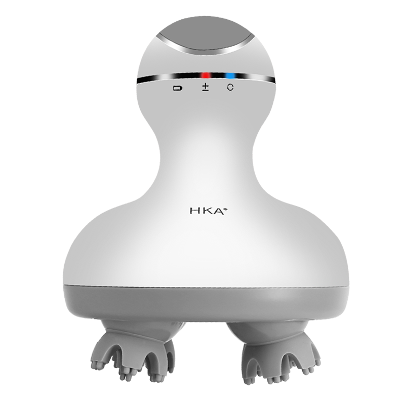 HKA 日本头部按摩器头皮按摩仪爪子揉捏脑袋护发电动猫咪送礼男女朋友生日礼物 白色智能版
