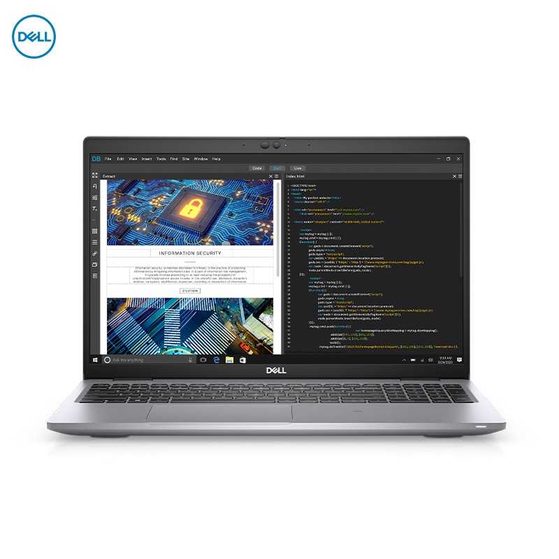 戴尔（DELL）Precision 3560工匠版15.6英寸设计师移动图形工作站笔记本I7-1165G7/16G/512G固态/T500 2G