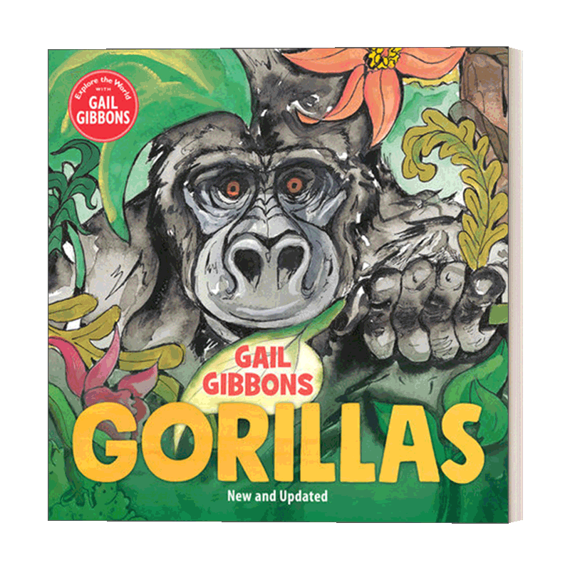 英文原版 gorillas (new & updated edition) 大猩猩 新版 盖尔吉本斯