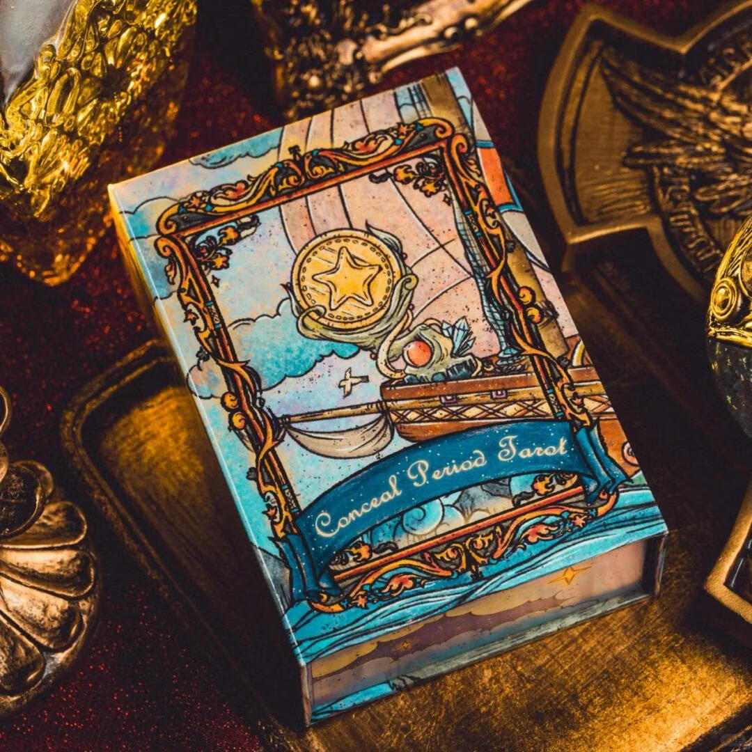 锟霖屹经典高专普及韦特中世纪塔罗牌78张luo珍藏版 中世纪高专版 谘