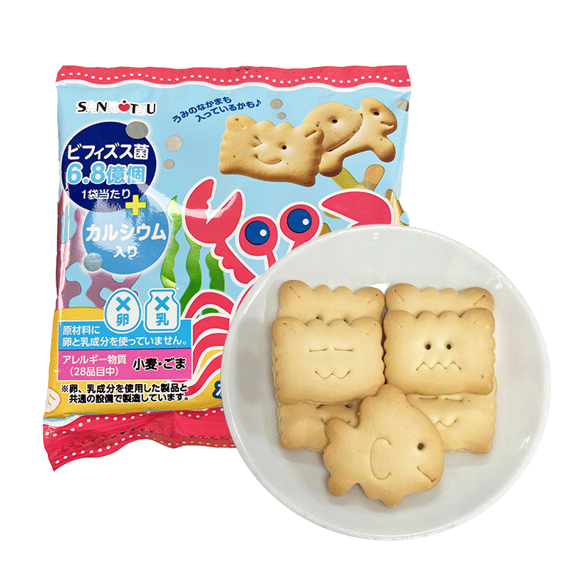 【必试美食】SANRITSU螃蟹饼干价格走势及口感评测|看饼干蛋糕历史价格