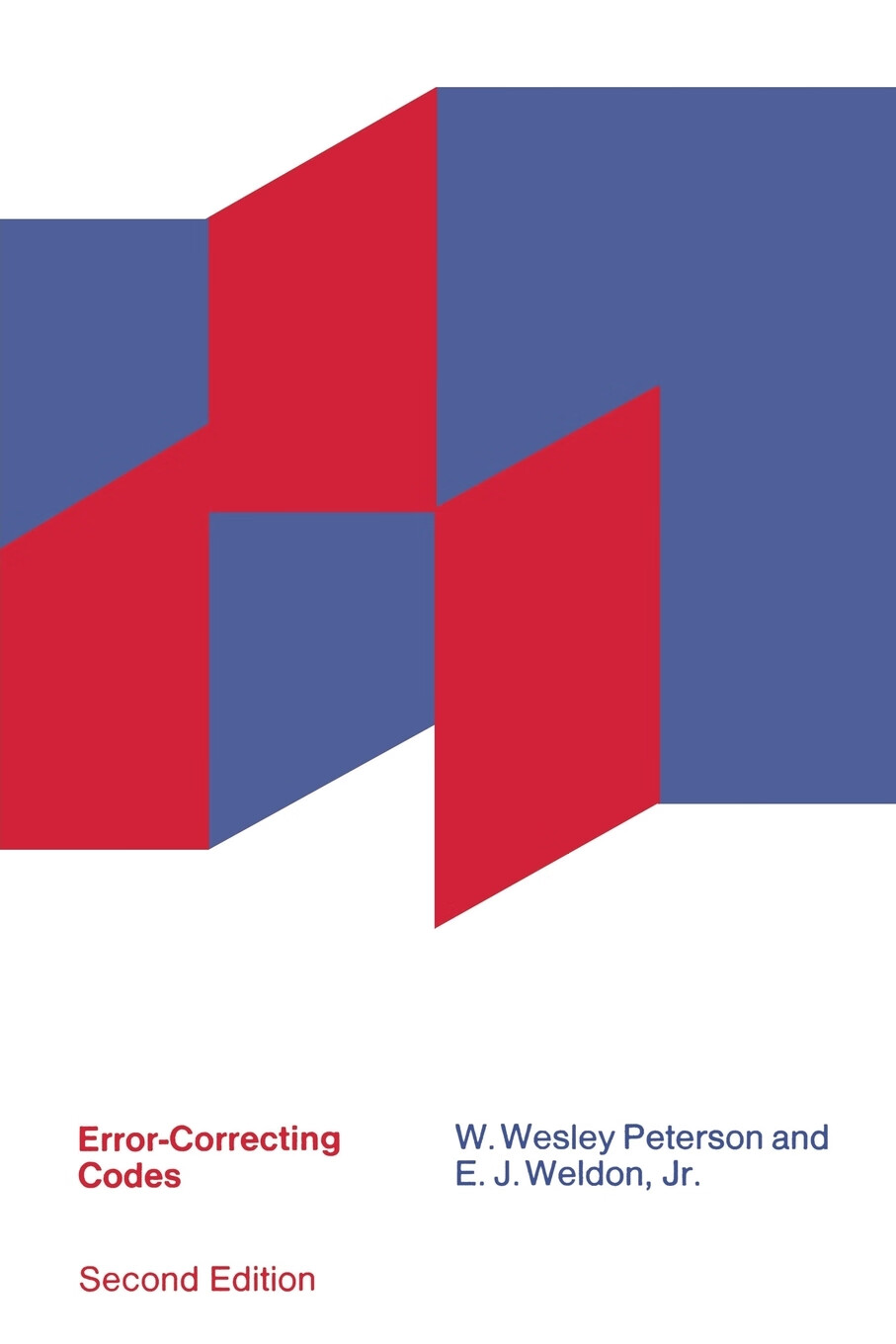 预售 按需印刷 error-correcting codes, second edition