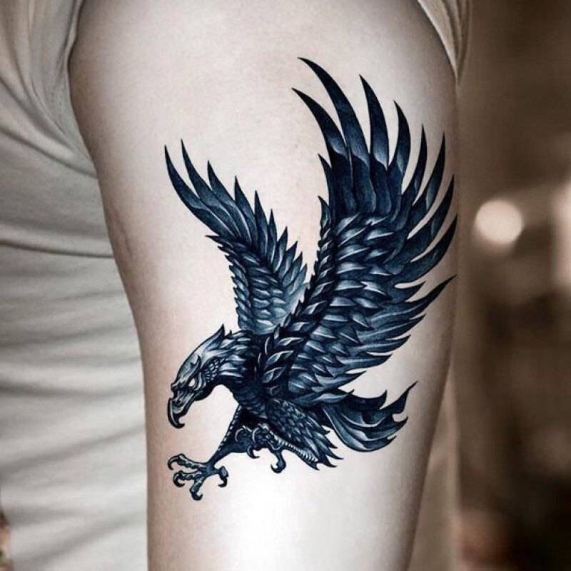 米季琳(mijilin)防水线条逼真纹身贴纸花臂刺青手臂男女甄姬艺伎美女