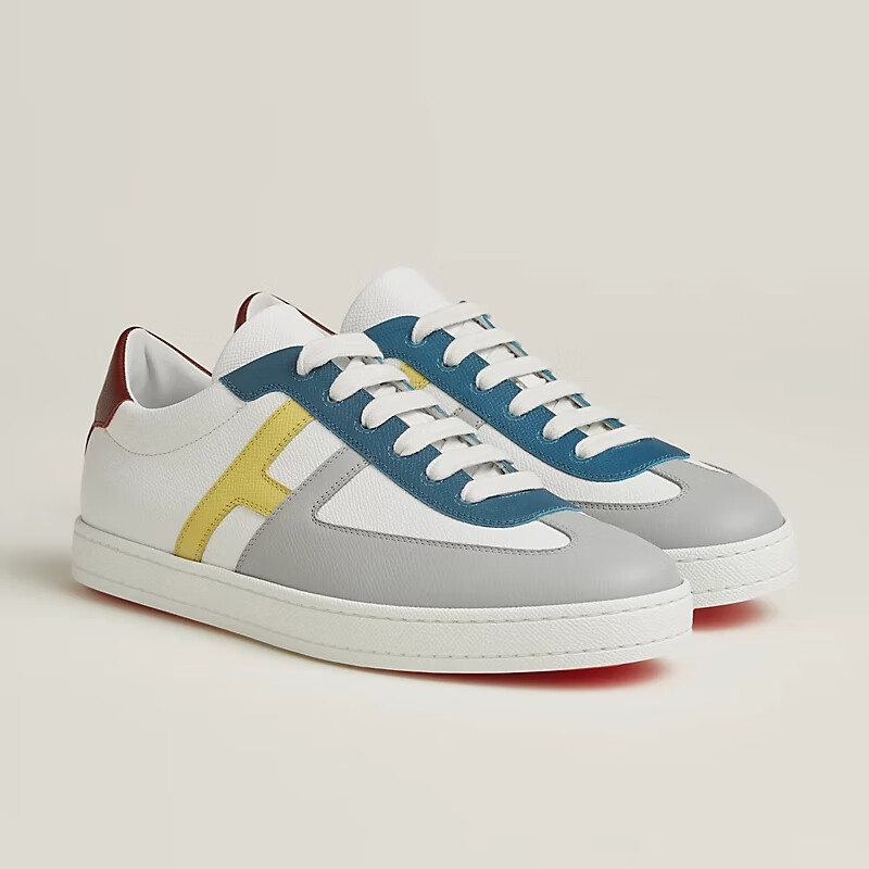 爱马仕(hermes)男鞋boomerang sneaker小白鞋时尚休闲运动鞋板鞋男士