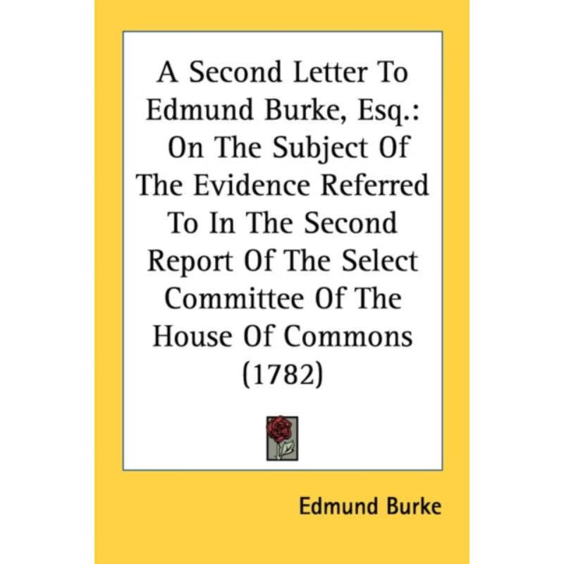 按需印刷a second letter to edmund burke, esq.