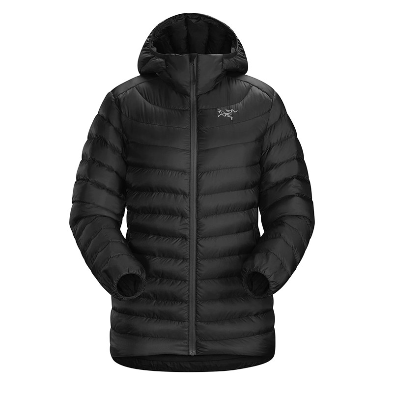 始祖鸟（ARC’TERYX）ARC'TERYX始祖鸟 CERIUM LT 女士户外轻量防风防泼水保暖连帽羽绒 Black/黑色 XS