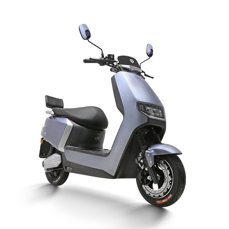 雅迪电动车72v高速电摩冠能版莱特石墨烯铅酸电池大功率爬坡电瓶车