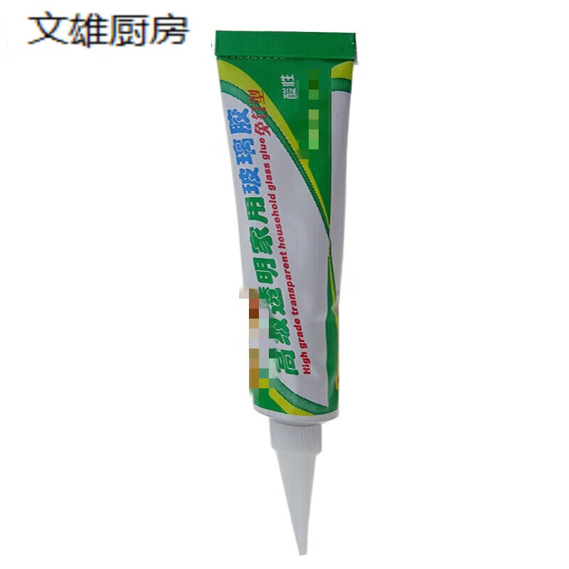 胶小支胶水透明粘鱼缸胶强力胶鱼缸胶水族水密封胶霉 透明玻璃胶1支价