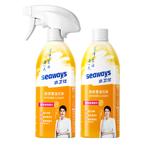 seaways 水卫仕 厨房重油污净 500g*2瓶