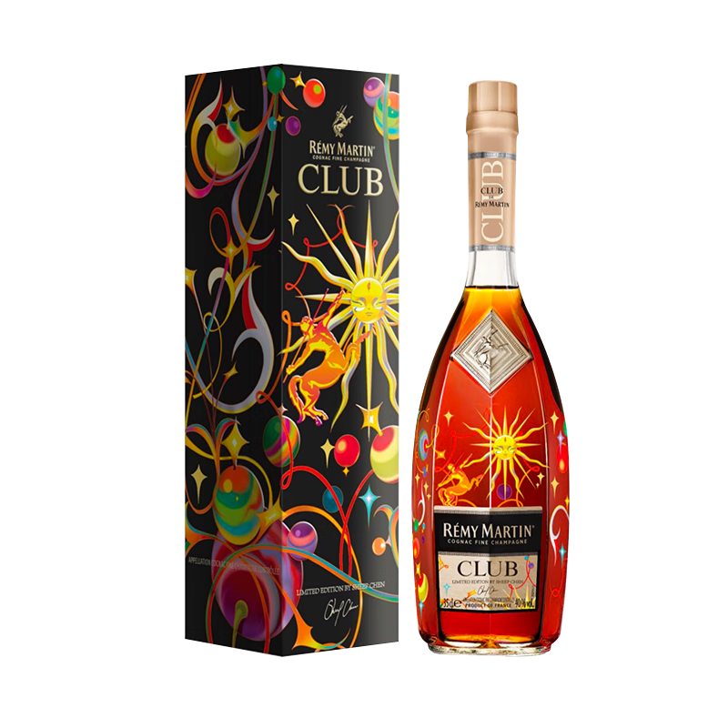 人头马（Remy Martin）优质香槟区干邑艺术家限定款耀日 CLUB 350mL 1瓶