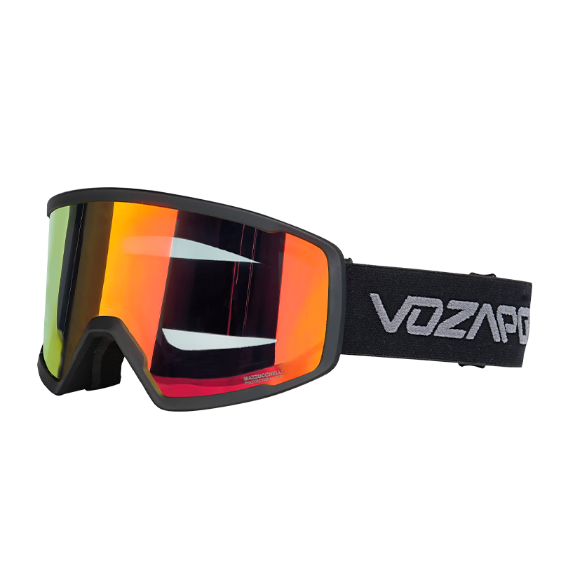 VOZAPOW專業(yè)登雪山滑雪運動眼鏡輕量化雙層防霧防雪盲護(hù)目鏡可卡近視男女