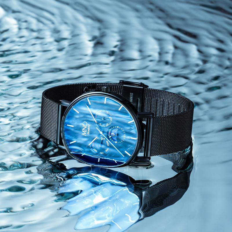 mno梦梭男士手表男创意学生表石英青少年机械风初中生高中生中学生