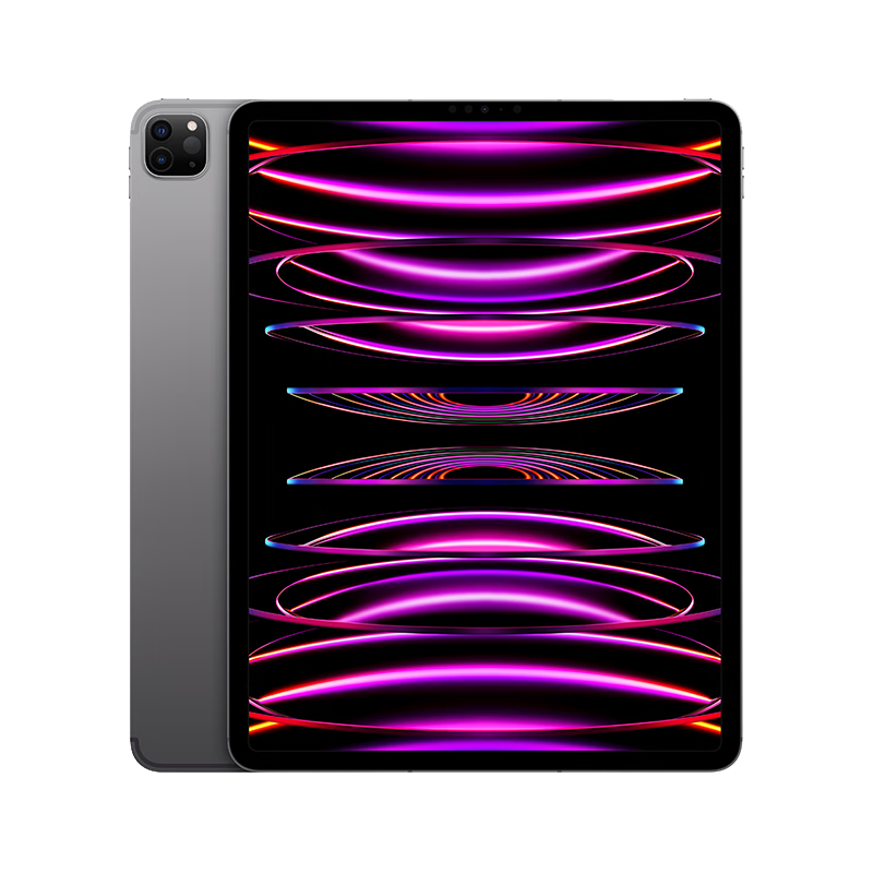 Apple 苹果 iPad Pro 2022款 12.9英寸 平板电脑（2732*2048、M2、2TB、5G版、深空灰色、MP2H3CH/A）