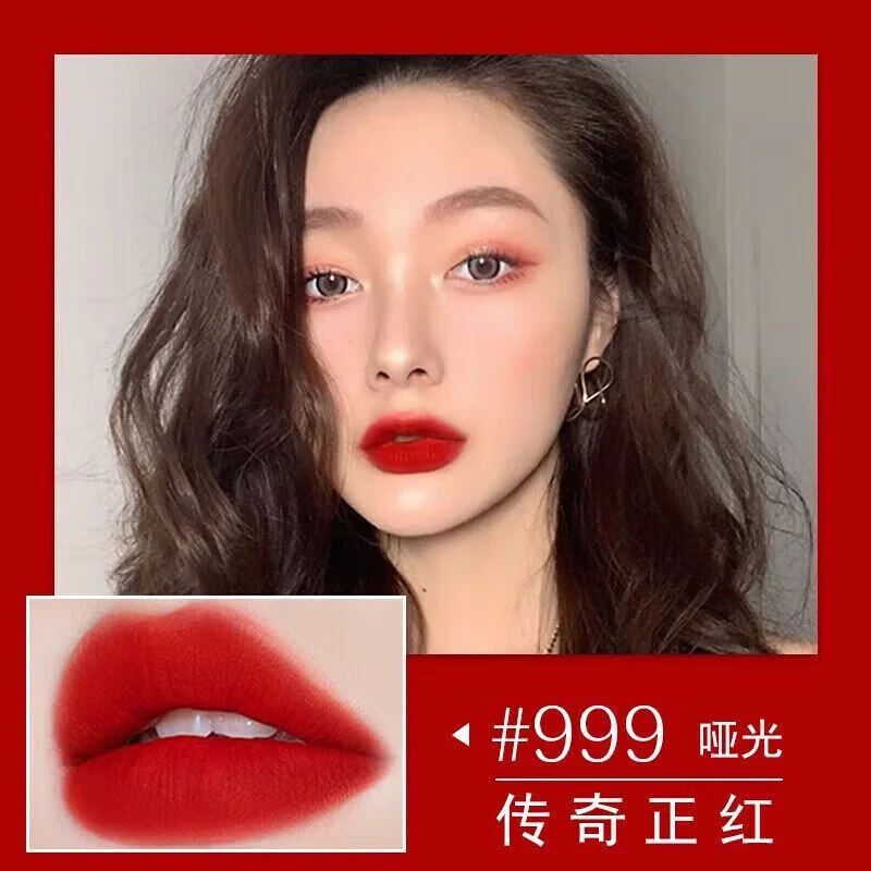 D奥正装口红999/888/720/772哑光口红礼盒装情人节生日礼物教师节 传奇正红#999哑光+专柜礼盒