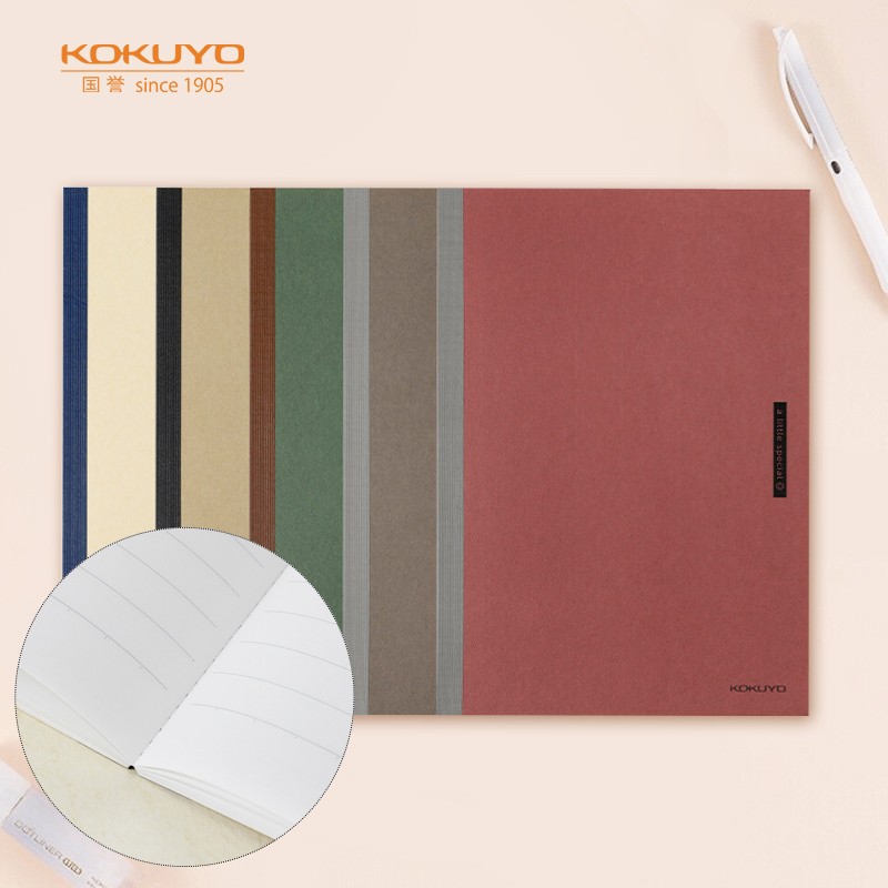 国誉(kokuyo)胶装笔记本子·一米新纯学生记事本作业本 b5/40张 1本